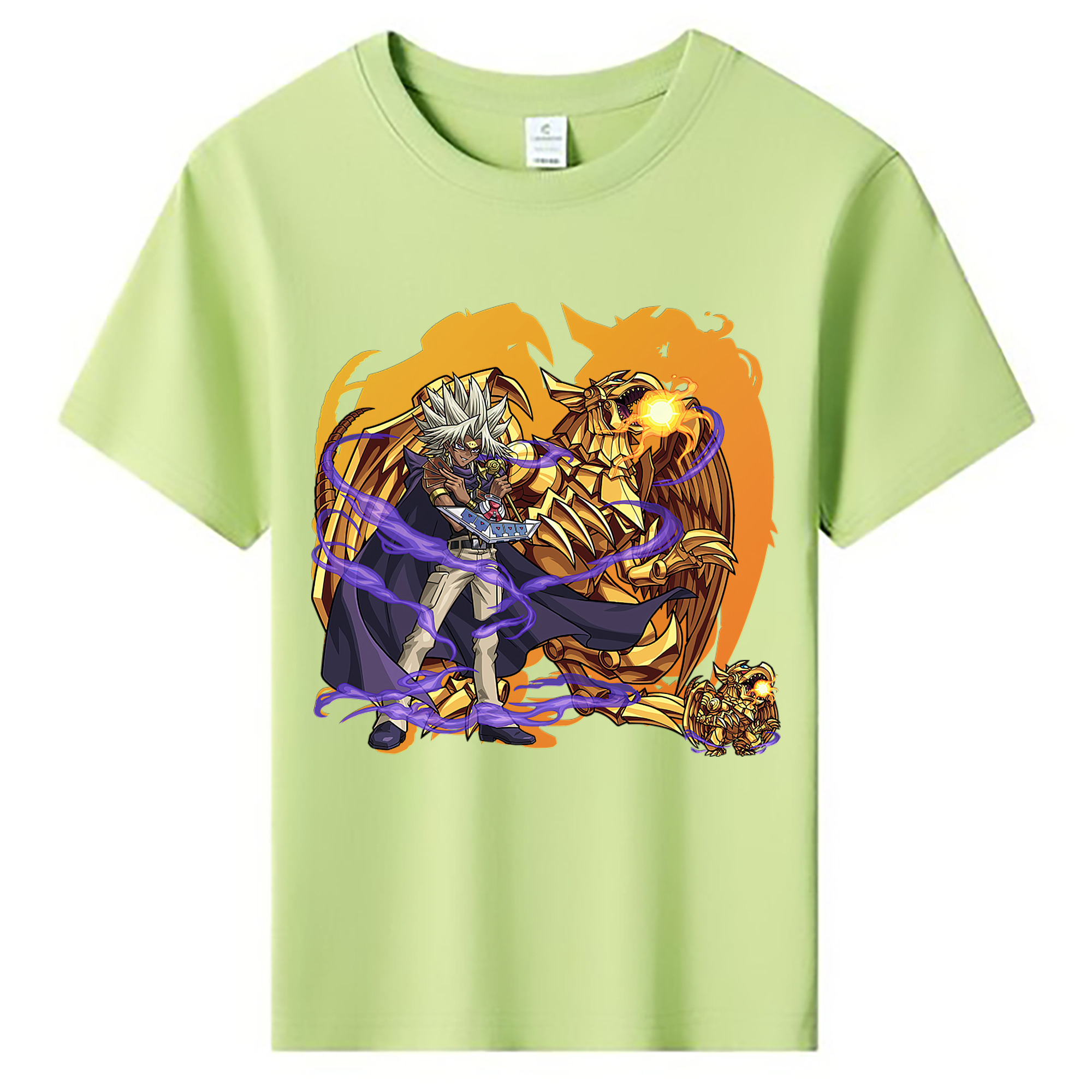 （画像用） 遊☆戯☆王 Yu-Gi-Oh! 綿100％キッズTシャツ（フロントプリント）